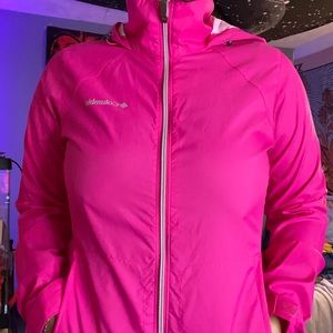 Hot Pink Columbia Windbreaker⚡️